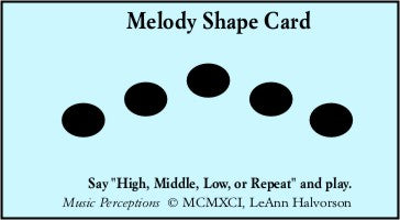 No stems so students can focus on the note head and intervals. No clef so they are versatile (Play in any clef, any key. Tonic is the lowest note). Flip them upside down for more shapes. Need a quick activity for online lessons, private lessons, group lessons or camps? By LeAnn Halvorson  These cards: Build technique Jumpstart composition ideas Create improvisation ideas Teach harmonization                  Strengthen interval sight reading skills